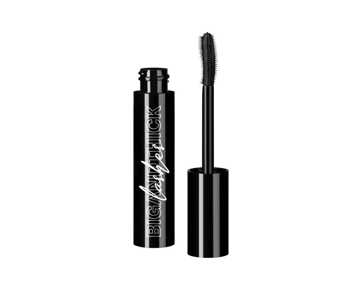 Mesauda, Big and Thick Lashes, Wasserdicht, Volumisierend, Wimperntusche, Schwarz, 13 ml