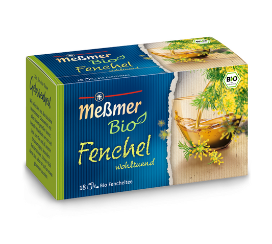 Messmer Bio Fenchel Bio Fencheltee natürlich aromatischer Bio Fencheltee