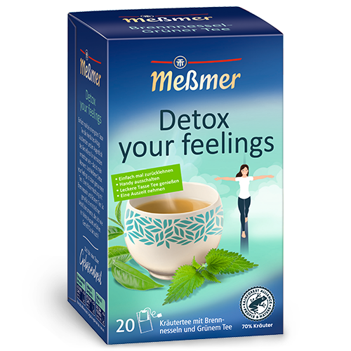 Messmer Detox your feelings Kräutertee Grün 25 Beutel 37.5 g