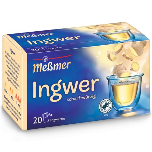 Messmer Ingwer 20er Teebeutel