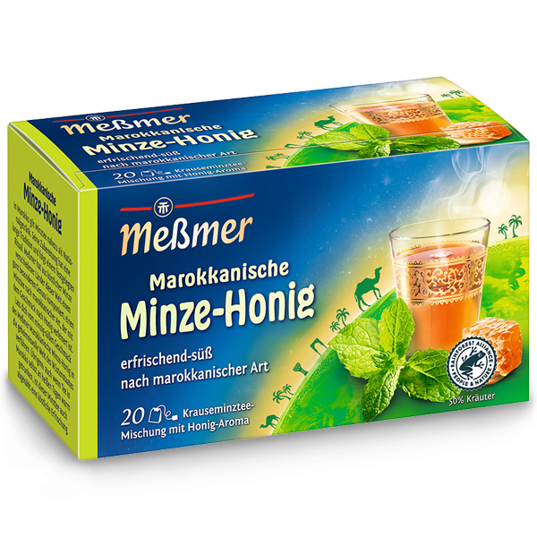 Messmer Marokkanische Minze Honig Tee 20er Beutel 175 g