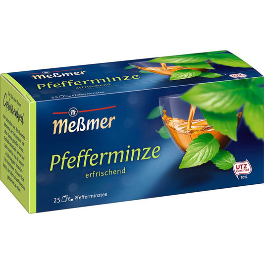Messmer Pfefferminze Tee 25er Einzelbeutel