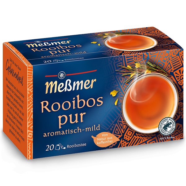 Messmer Rooibos pur 20er Teebeutelpackung