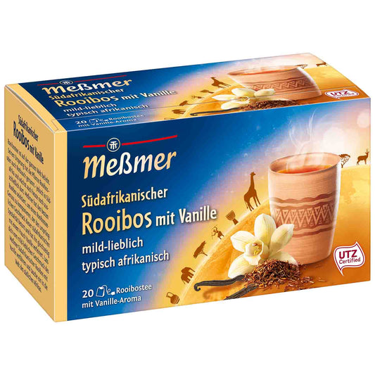 Messmer Südafrikanischer Rooibos mit Vanille 20er