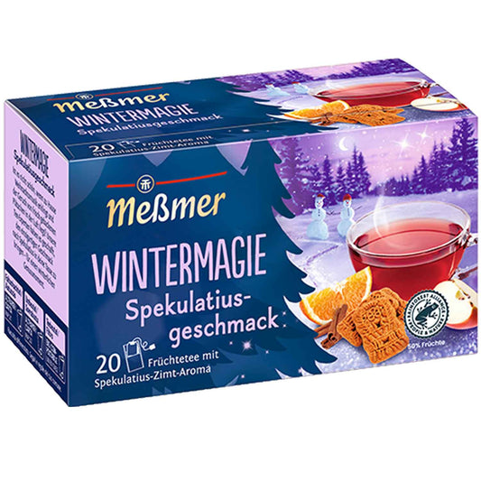 Messmer Wintermagie Tee mit Spekulatiusgeschmack 20 Beutel