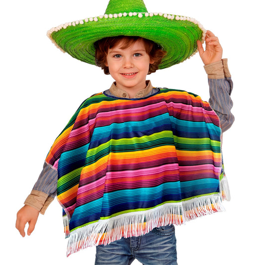 "MEXIKANER" (Poncho) – Vorderansicht