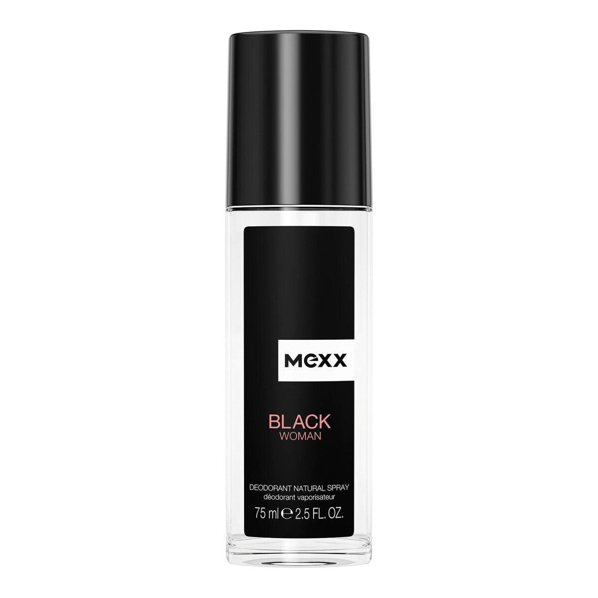 Mexx, Black, Antitranspirant, Frische Blumen, Deodorant Spray, Für Frauen, 75 ml