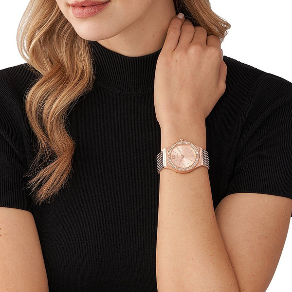 MICHAEL KORS MK7336 Only Time Armbanduhr 37 mm Gold ansicht-3