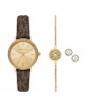 MICHAEL KORS Mod. ADDYSON Special Pack + Bracelet + Earrings MKO9001SET Only Time Armbanduhr 32 mm Gold ansicht-3