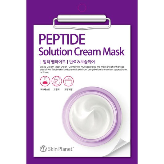 Mijin Mijin, Skin Planet, Peptide, Elastizität, Gesichtsmaske, Für das Gesicht, 30 ml Regular