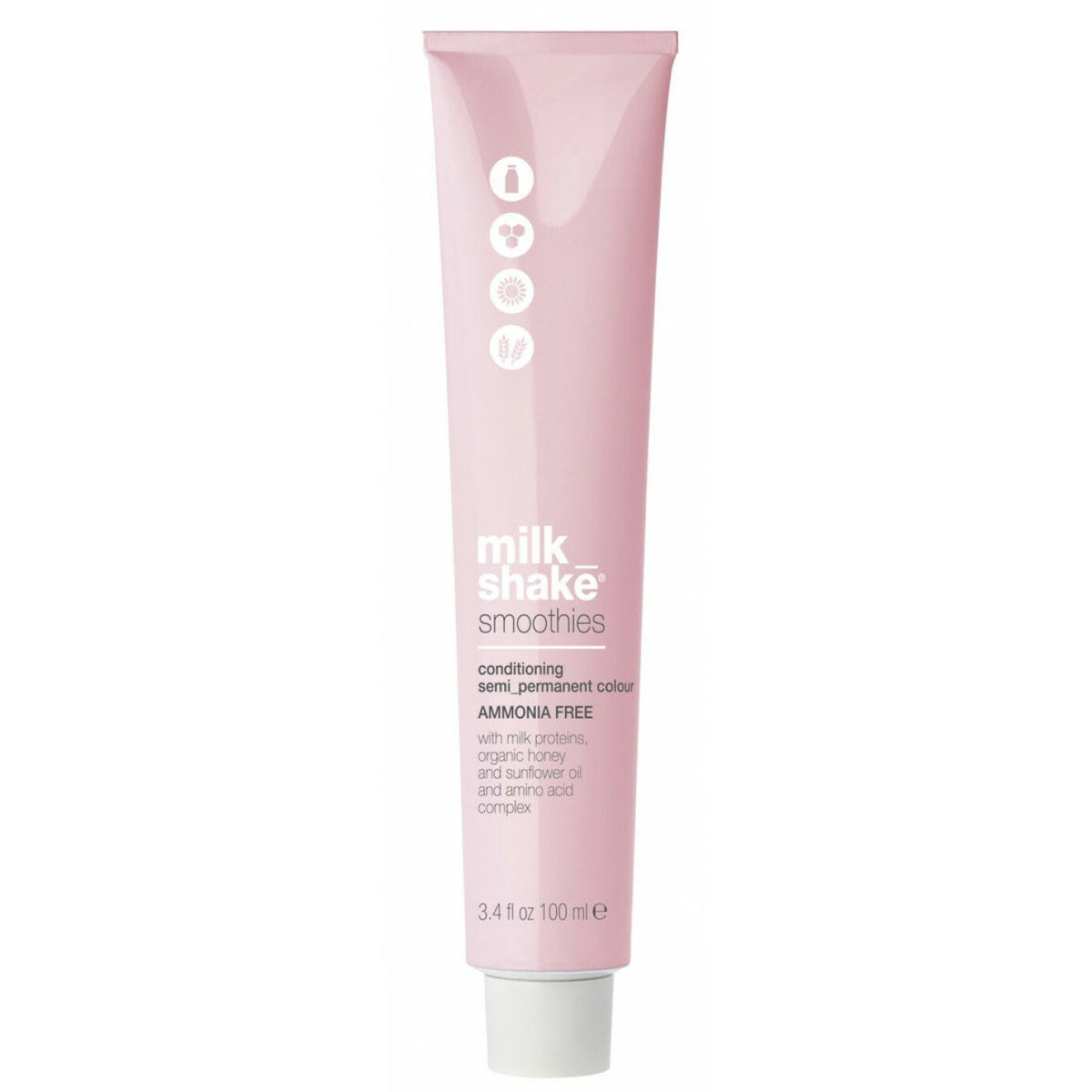 Milk Shake, Smoothies, Ammoniakfrei, Semi-permanente Haarfarbe, 55N Light Brown, 100 ml
