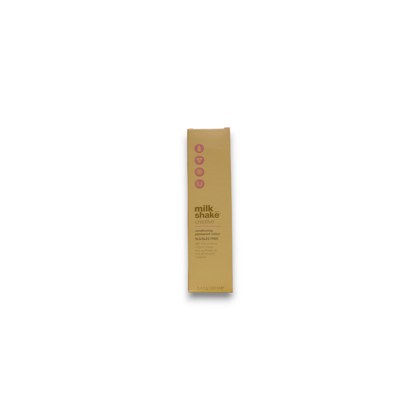 Milk Shake Milk Shake, Creative, Ohne SLS/SLES, Permanente Haarfarbe, 7.17A Medium Ash Blond, 100 ml Regular