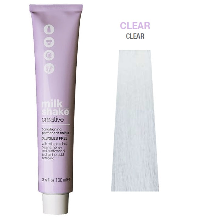 Milk Shake Milk Shake, Creative, Ohne SLS/SLES, Permanente Haarfarbe, Clear, 100 ml Regular