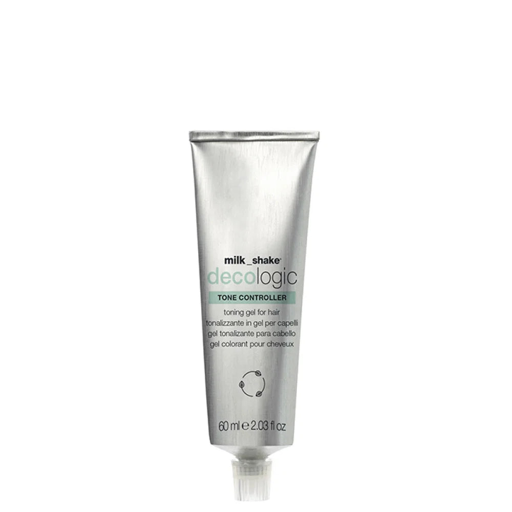 Milk Shake, Decologic Tone Controller, Seidenproteine, Haarfarben-Creme-Toner, Smooky Gray, Für aufgehelltes Haar, 60 ml