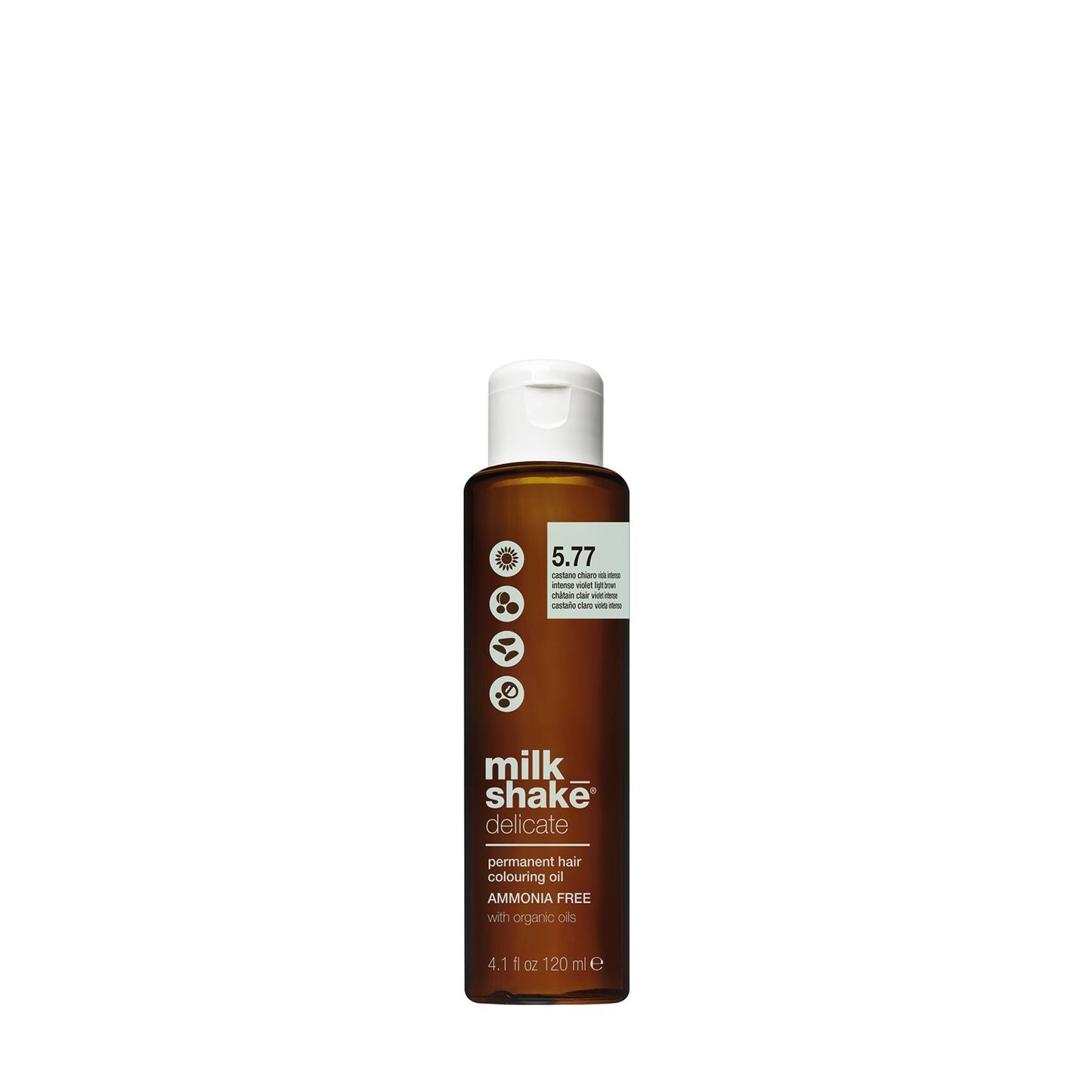 Milk Shake Milk Shake, Delicate, Ammoniakfrei, Permanentes Haarfärbeöl, 5.34 , 120 ml Regular