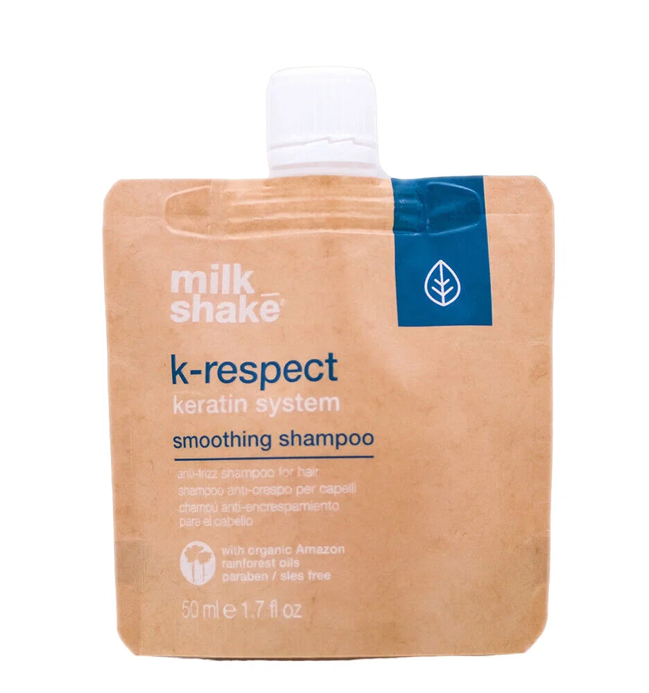 Milk Shake, K-Respect, Keratin, Haarshampoo, Zum Glätten, 50 ml