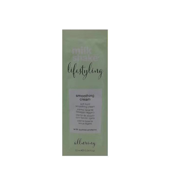Milk Shake, Lifestyling Smoothing, Quinoa-Proteine, Haarstyling-Creme, Sanfter Halt, 10 ml *Muster