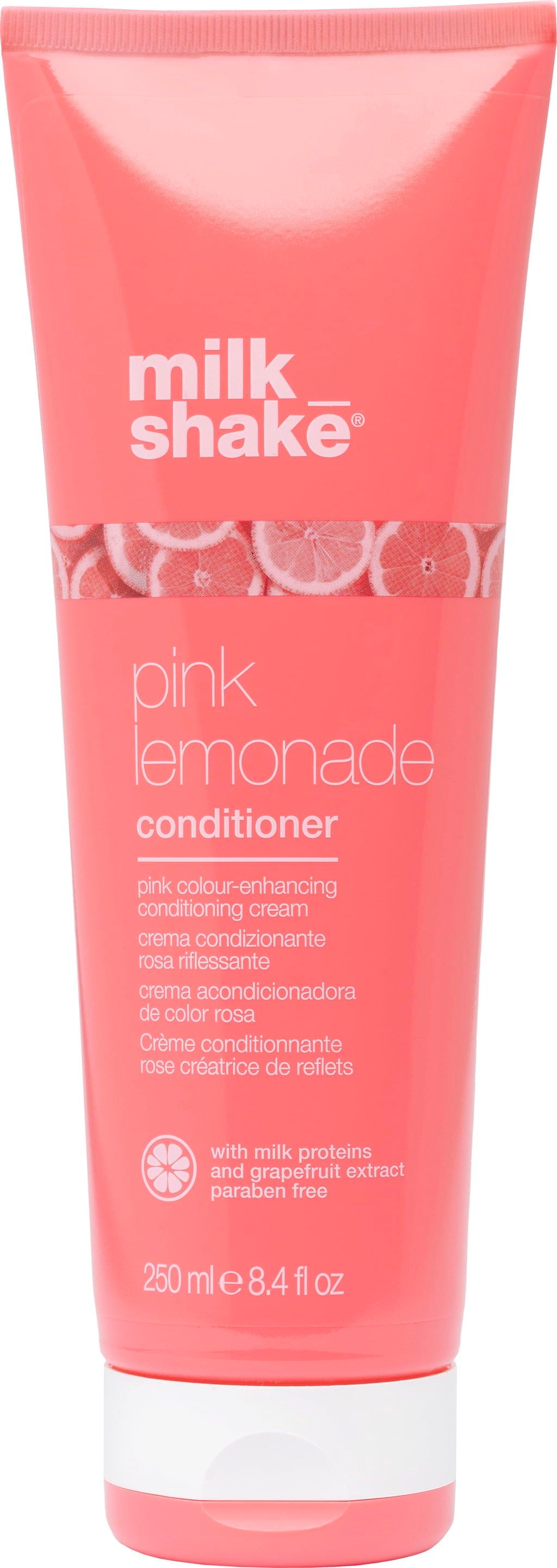 Milk Shake Milk Shake, Pink Lemonade, Milchproteine, Haarfarben-Conditioner, Pink, Färbung, 250 ml Regular