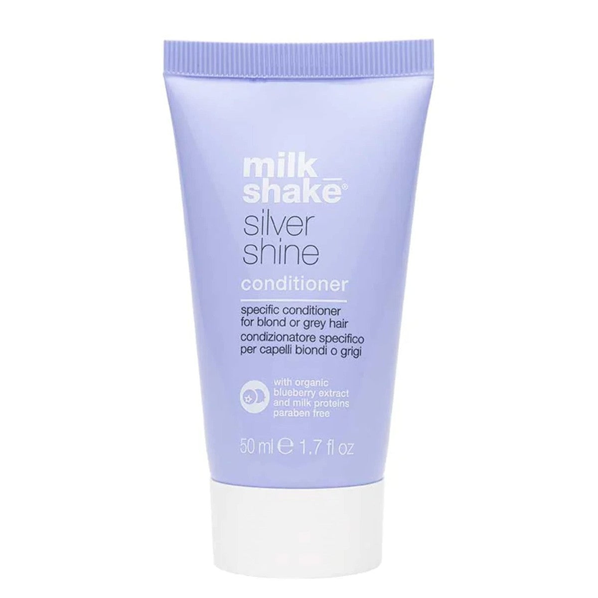 Milk Shake Milk Shake, Silver Shine, Parabenfrei, Haarspülung, Zur Neutralisierung von Gelbtönen, 50 ml Regular