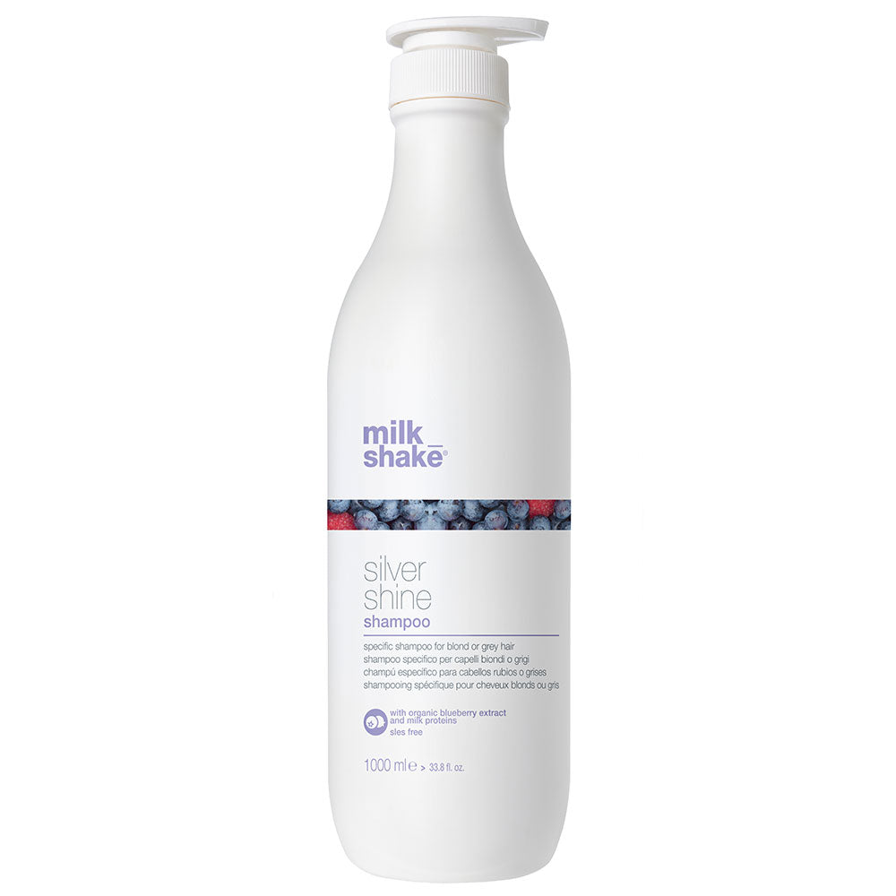 Milk Shake, Silver Shine, Sulfatfrei, Haarshampoo, Zur Neutralisierung von Gelbtönen, 1000 ml