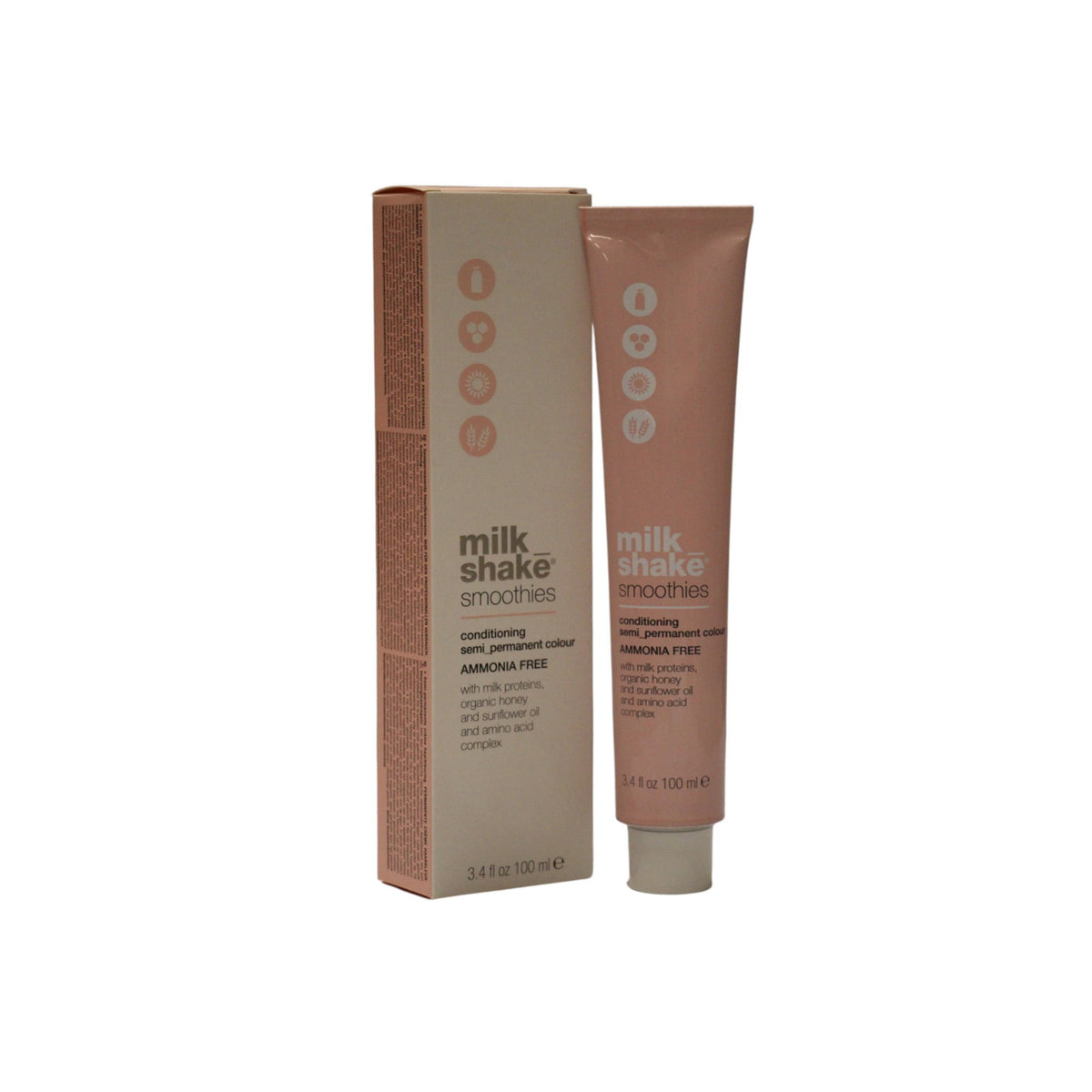 Milk Shake Smoothies 4.81 Cast Moka Cen semi-permanente Haarfarbe 100 ml