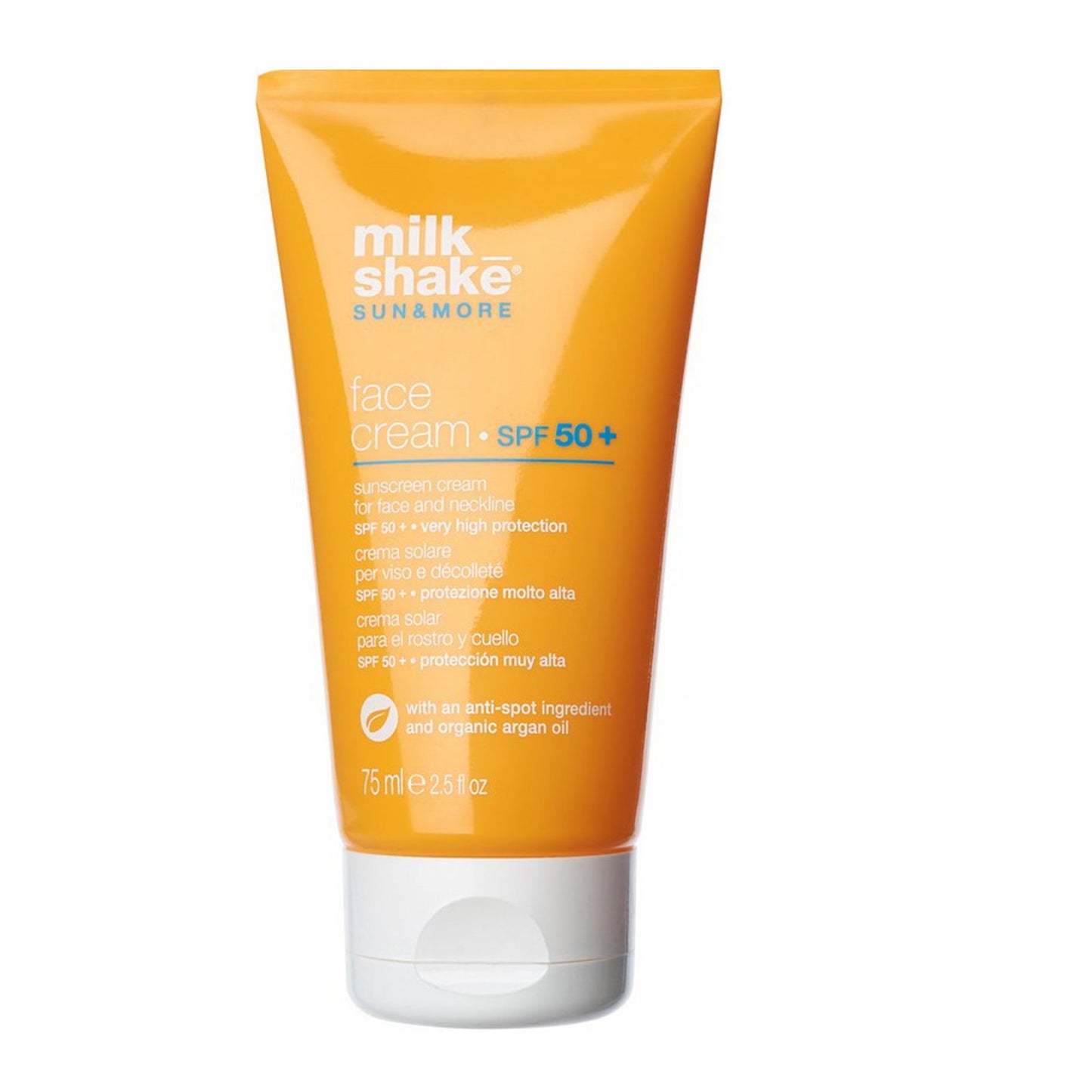 Milk Shake Milk Shake, Sun & More, Sonnenschutz, Tag, Sahne, Für das Gesicht, SPF 50+, 75 ml Regular