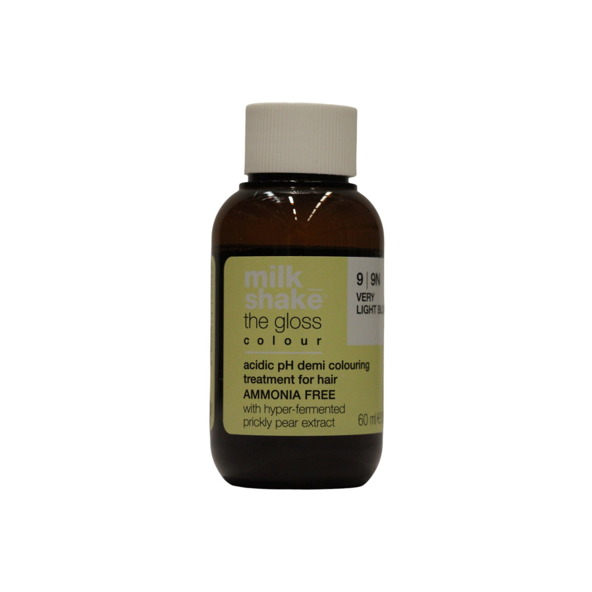 Milk Shake, The Gloss Acidic pH Demi-Permanent Colour, Demi-permanente Haarfarbe, 9 Biondo Chiarissimo, 60 ml
