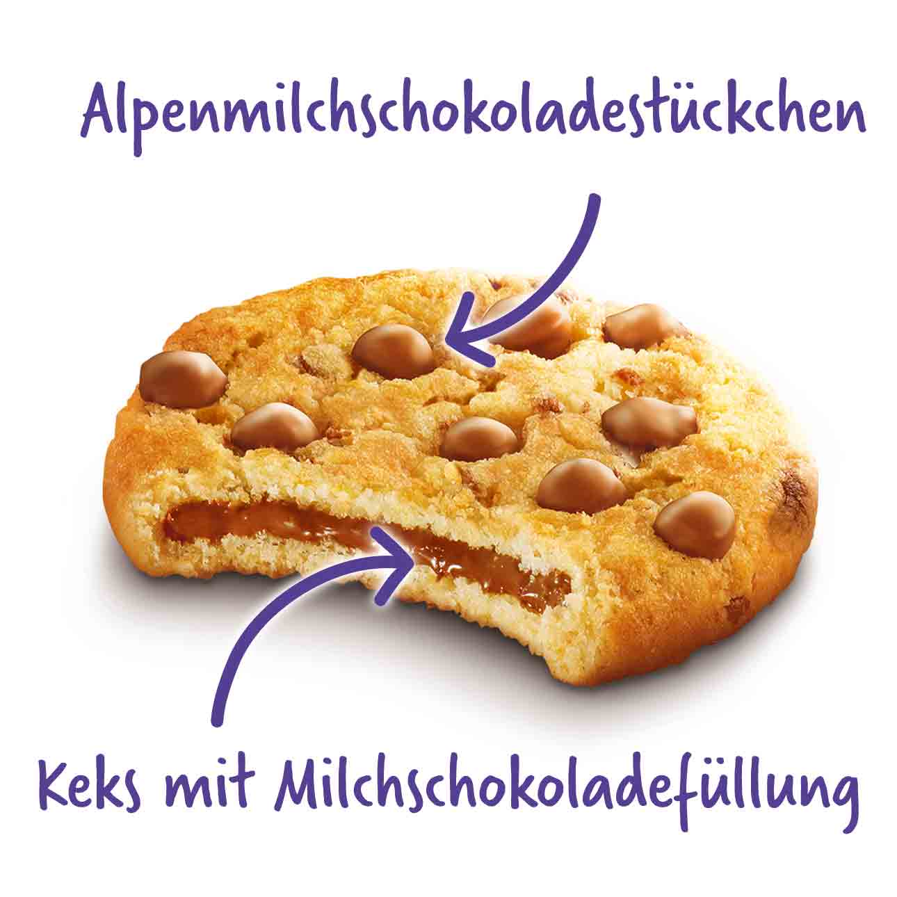 Milka Cookie Sensations 156g - Candyshop.ch