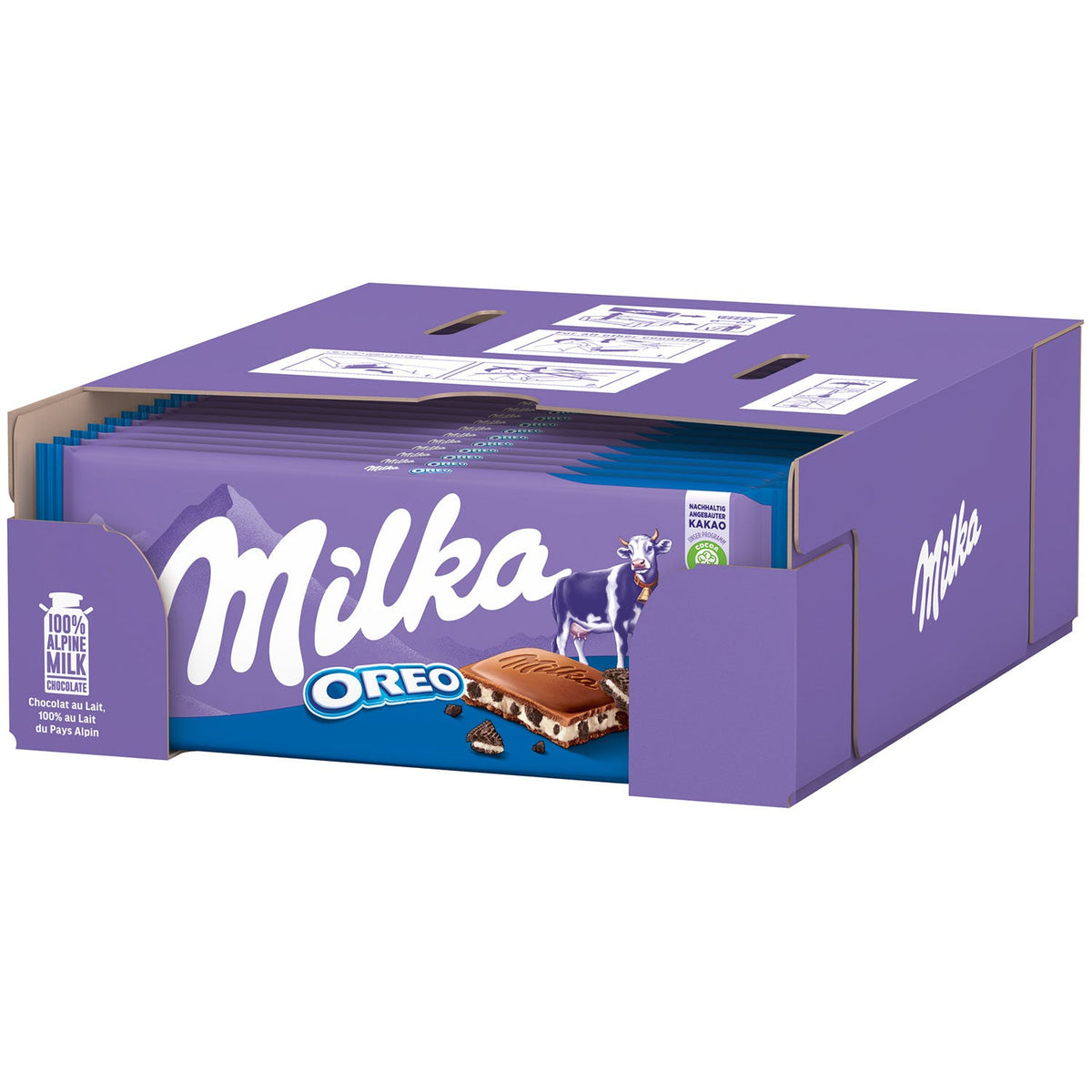 Milka Oreo Alpenmilch Schokolade 100 g