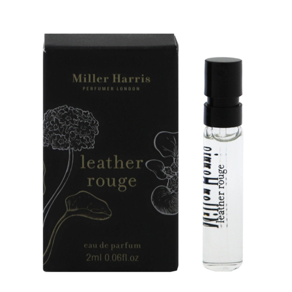 Miller Harris, Leather Rouge, Eau de Parfum, Unisex, 2 ml Fläschchen