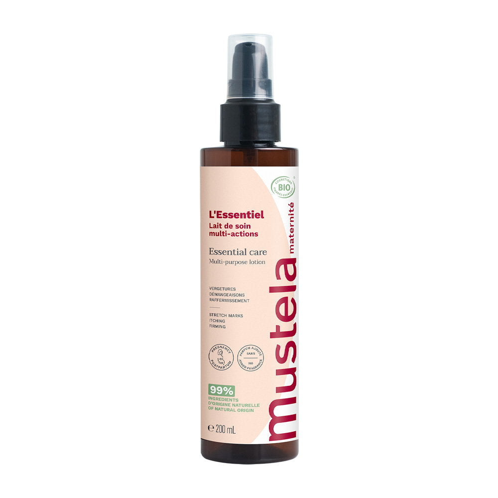 Mustela, Essential Care, Gegen Dehnungsstreifen, Lokale Behandlungslotion, Für das Gesicht, 200 ml