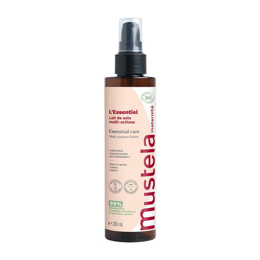 Mustela Mustela, Essential Care, Gegen Dehnungsstreifen, Lokale Behandlungslotion, Für das Gesicht, 200 ml Regular