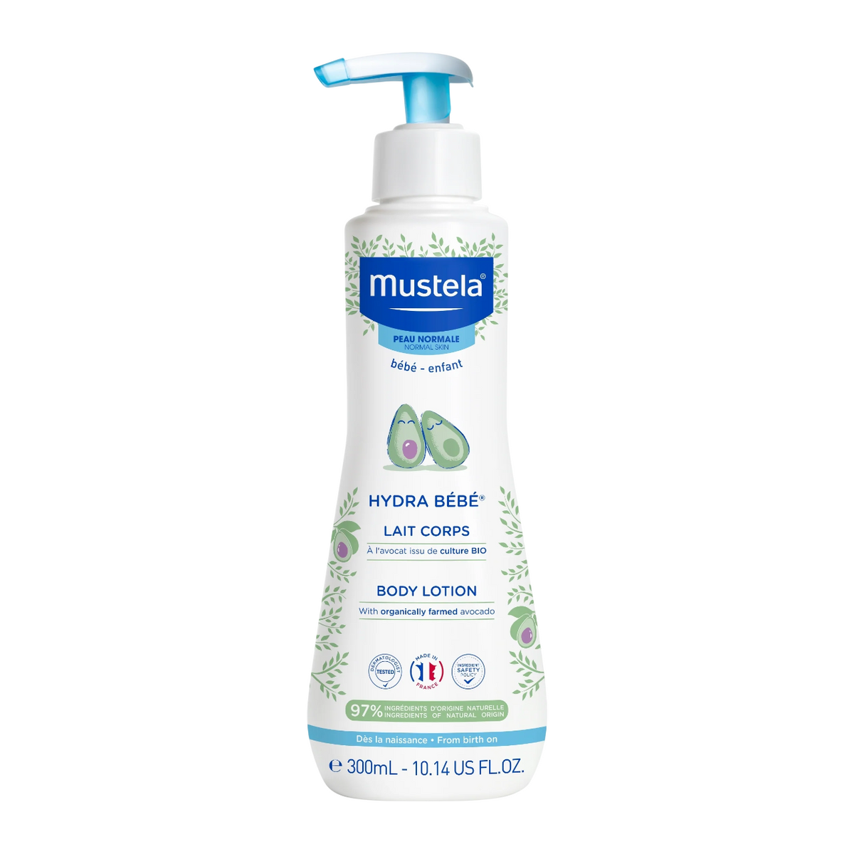 Mustela, Hydra Bebe, Avocado, Hydratisiert, Körperlotion, Körper, 300 ml