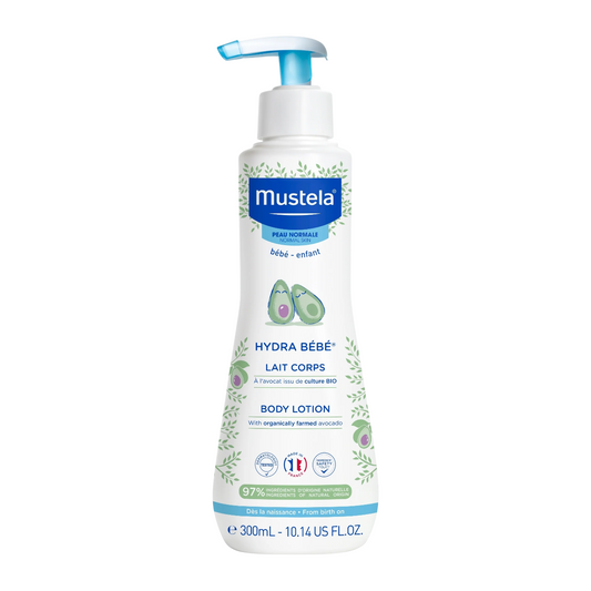 Mustela Mustela, Hydra Bebe, Avocado, Hydratisiert, Körperlotion, Körper, 300 ml Regular