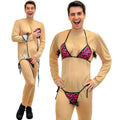 "NASTY STRIPPER" (Overall, Bikini) – Vorderansicht