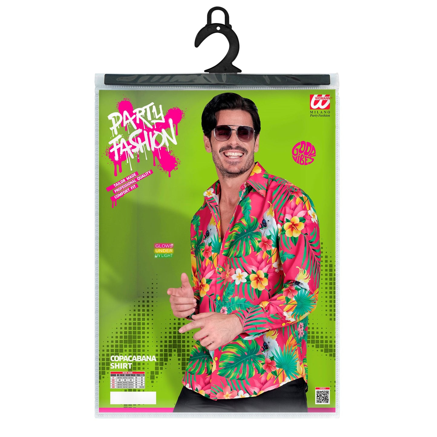 "NEON COPACABANA PARTY FASHION HEMD" (Hemd) – Ansicht 5