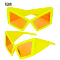 "NEON GELBE RIESENBRILLE" – Vorderansicht