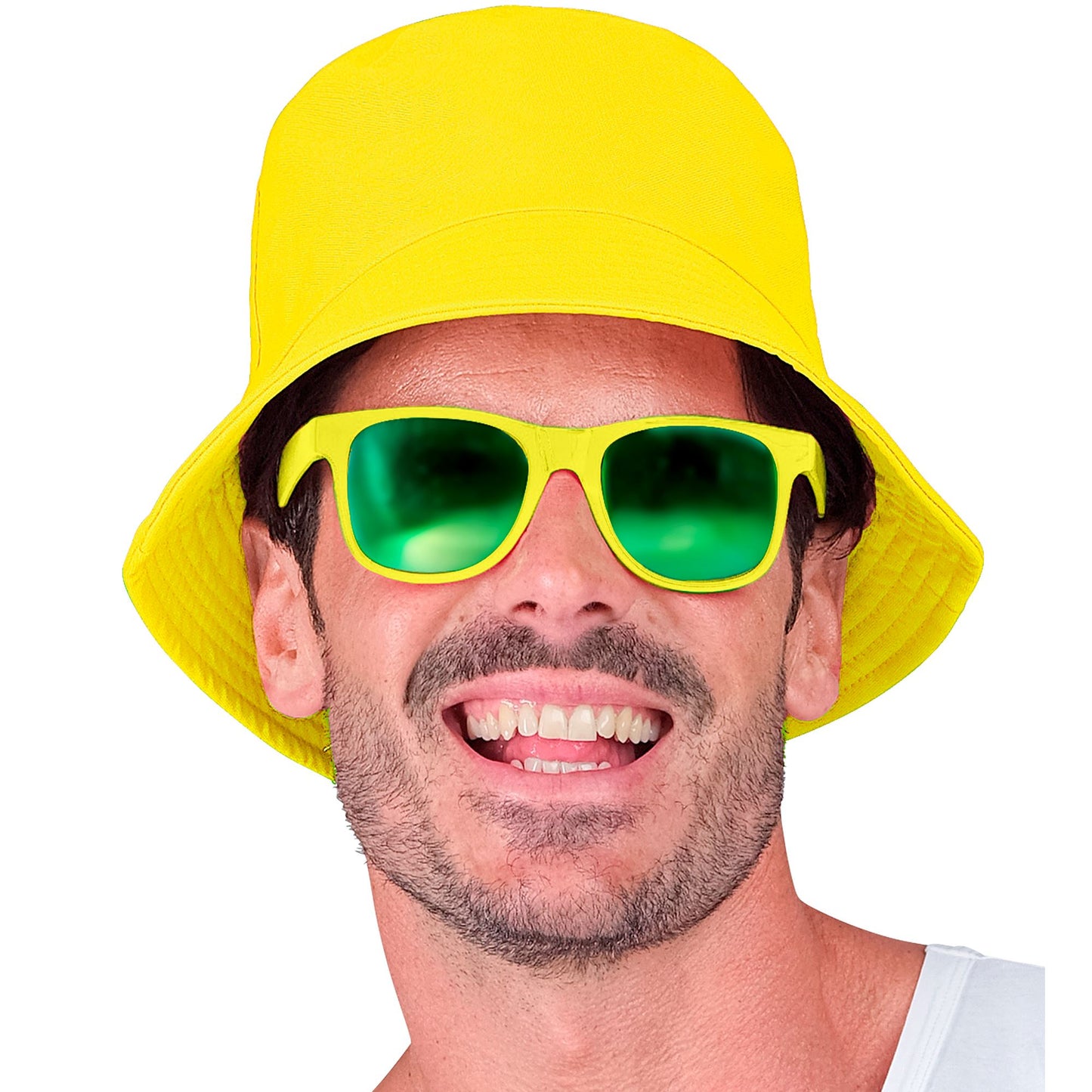 "NEON GELBER ANGLERHUT" – Ansicht 6