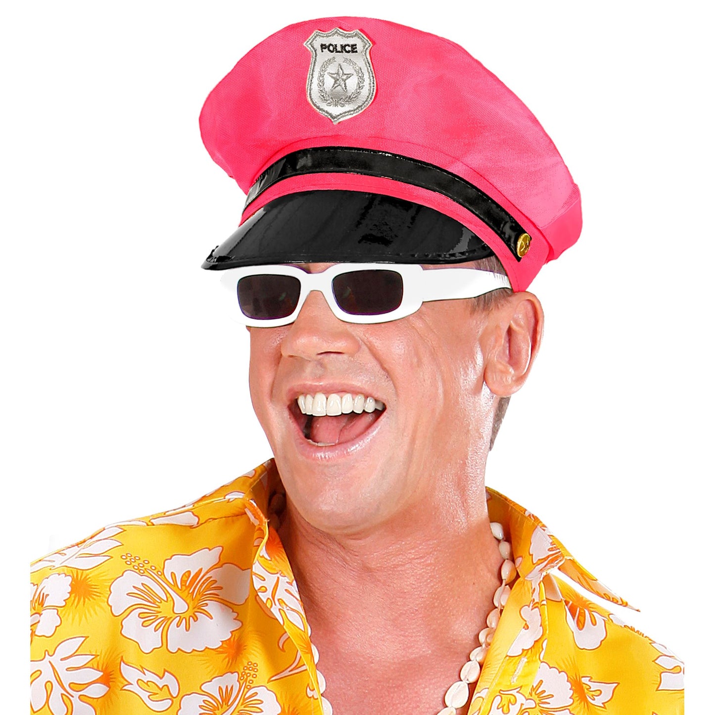 "NEON PINKE POLIZEIMÜTZE" – Ansicht 3