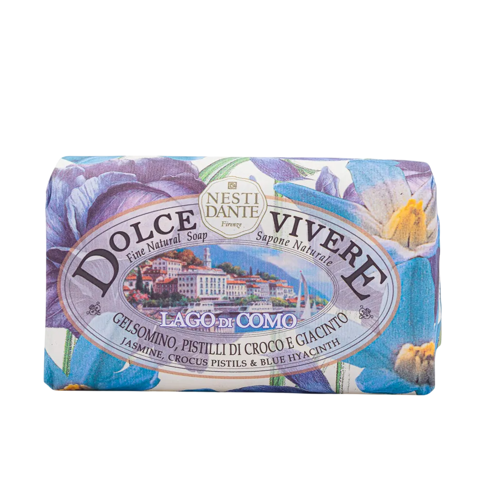 Nesti Dante, Dolce Vivere Lago Di Como, Reinigung und Hydratisierung, Floral, Duftende Seifenstück, 250 g