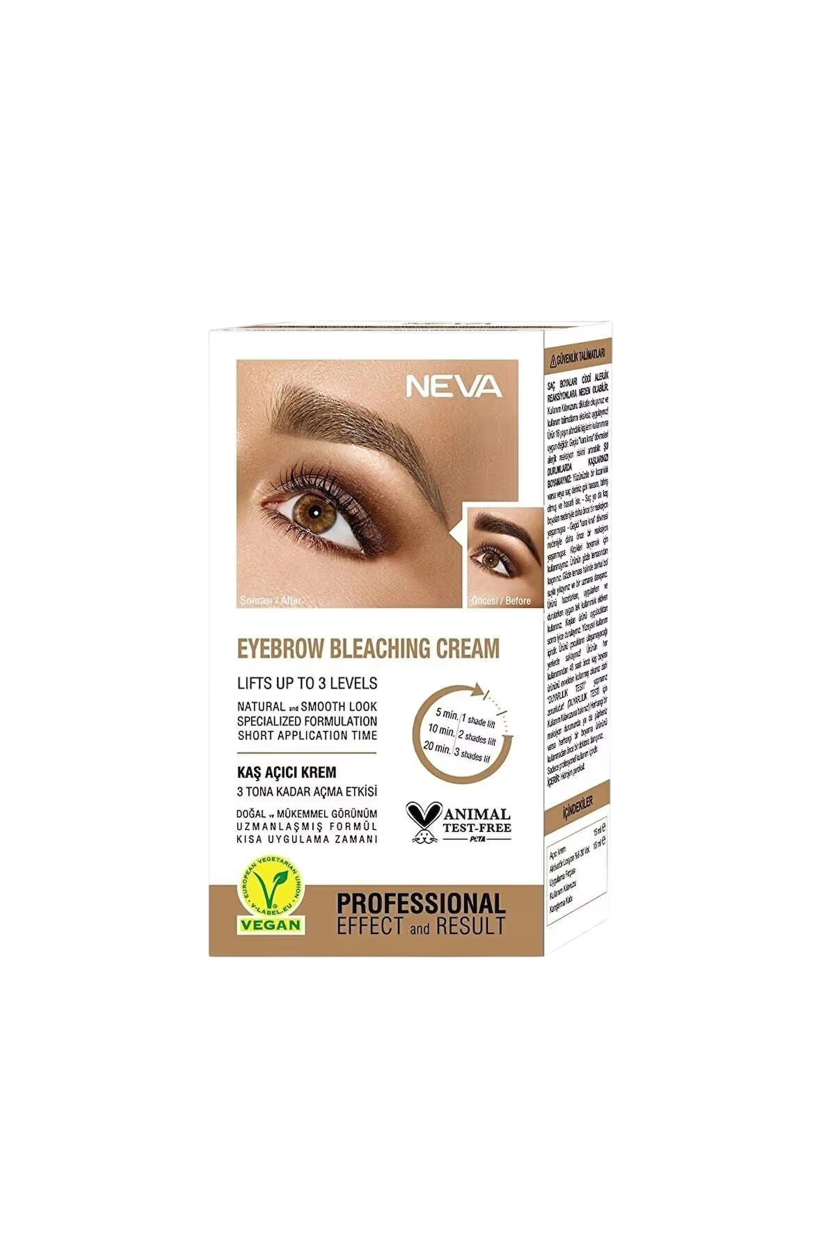 Neva, Eyebrow Bleaching Cream, Aufhellen, Haaroxidationscreme, 30, 30 ml