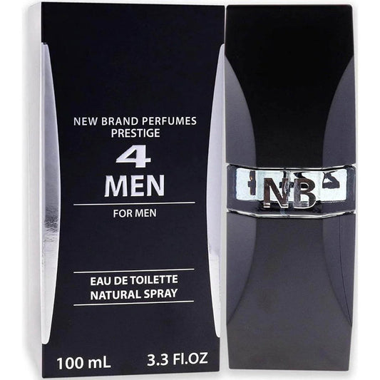 New Brand Prestige New Brand Prestige, 4 Men, Eau de Toilette, Für Männer, 100 ml Regular