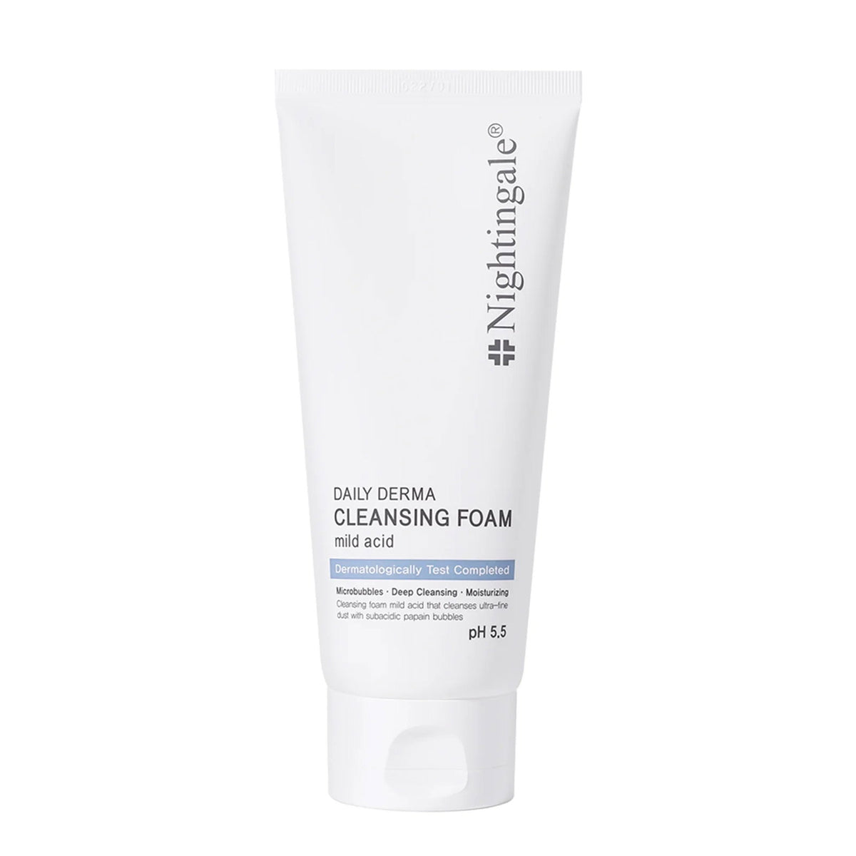 Nightingale, Daily Derma, Reinigung und Hydratisierung, Reinigungsschaum, 140 ml