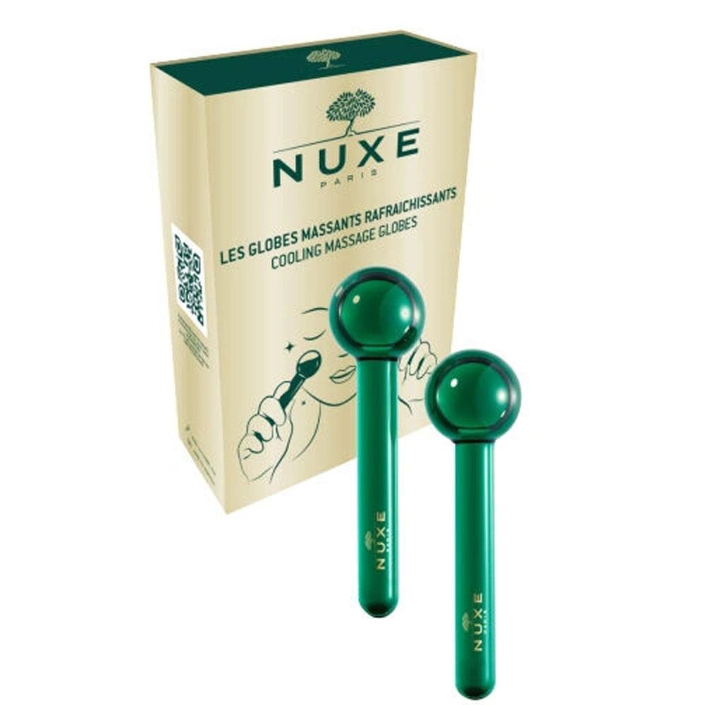 Nuxe Nuxe, Ice Globes, Grün, Kühlung, Gesichtsmassagekugel Regular