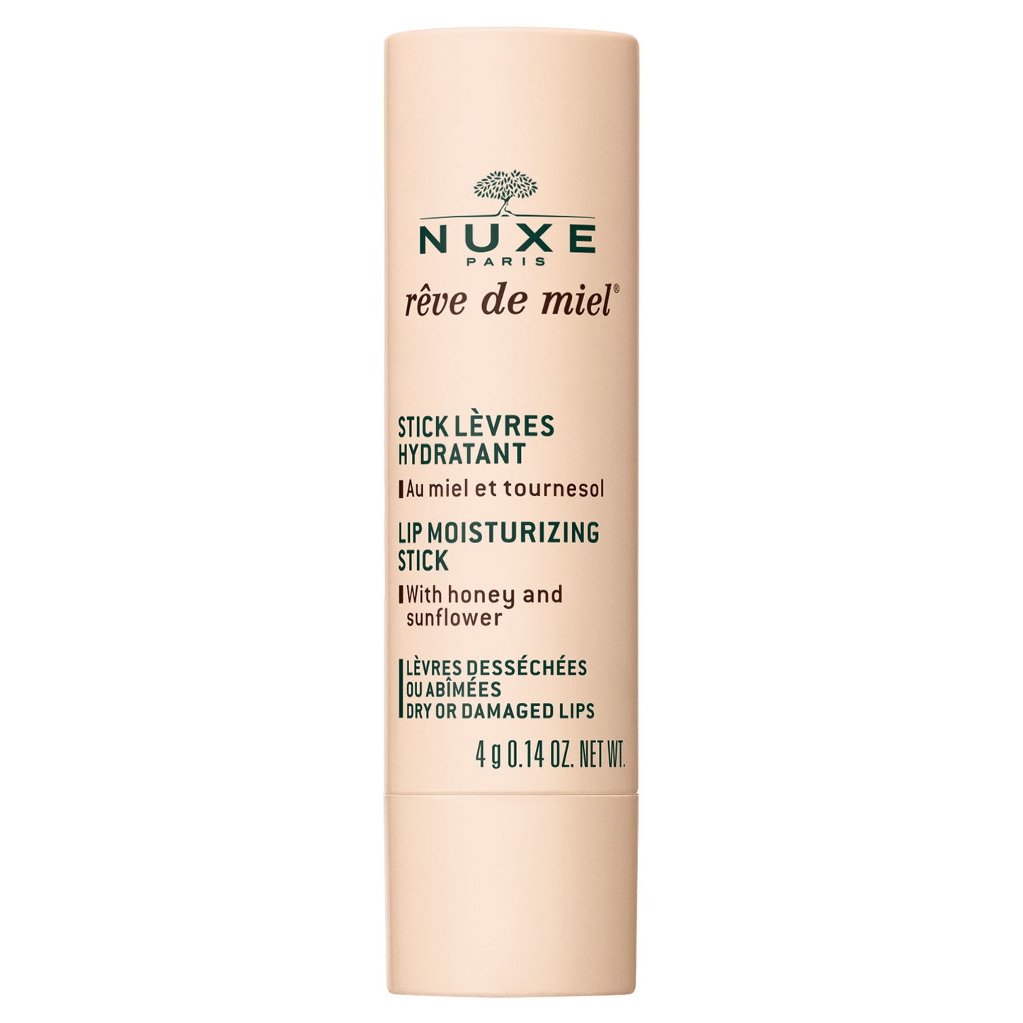 Nuxe Nuxe, Reve de Miel, Vegan, Hydratisierend, Lippenbalsam, 4 g Regular