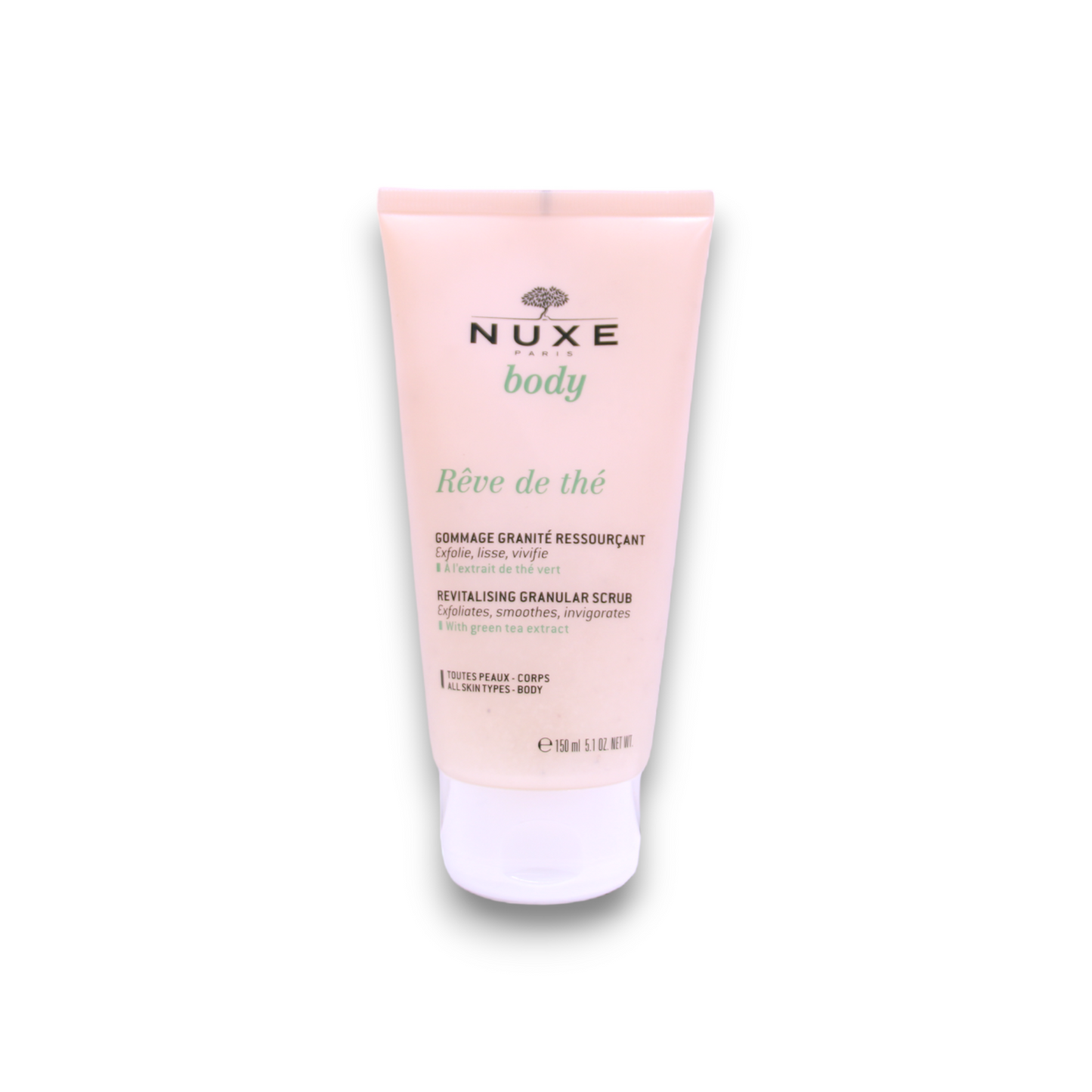 Nuxe Nuxe, Reve de The, Vegan, Revitalisierung, Körperpeeling, 150 ml Regular