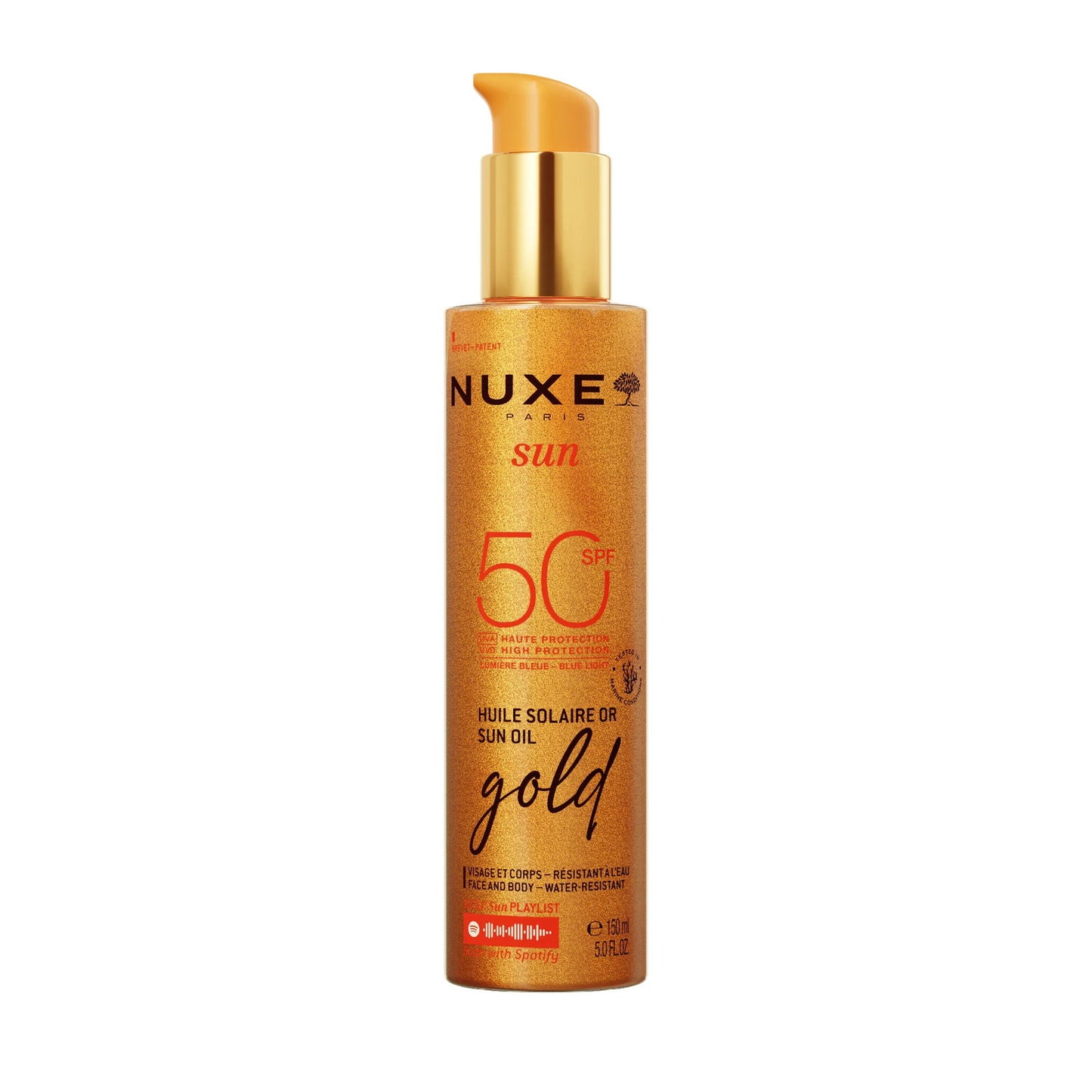 Nuxe Nuxe, Sun Gold, UV-Schutz, Bräunungsöl, SPF 50, 150 ml Regular