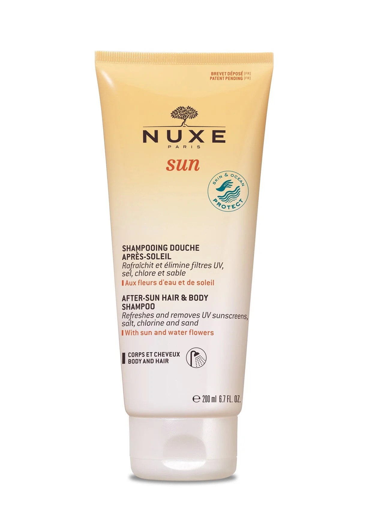 Nuxe Nuxe, Sun, Haarshampoo, Nach der Sonne - Reinigung, 200 ml Regular