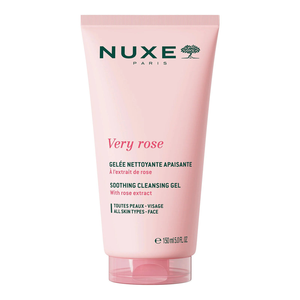 Nuxe, Very Rose, Reinigung & Beruhigung, Reinigungsgel, Für das Gesicht, 150 ml