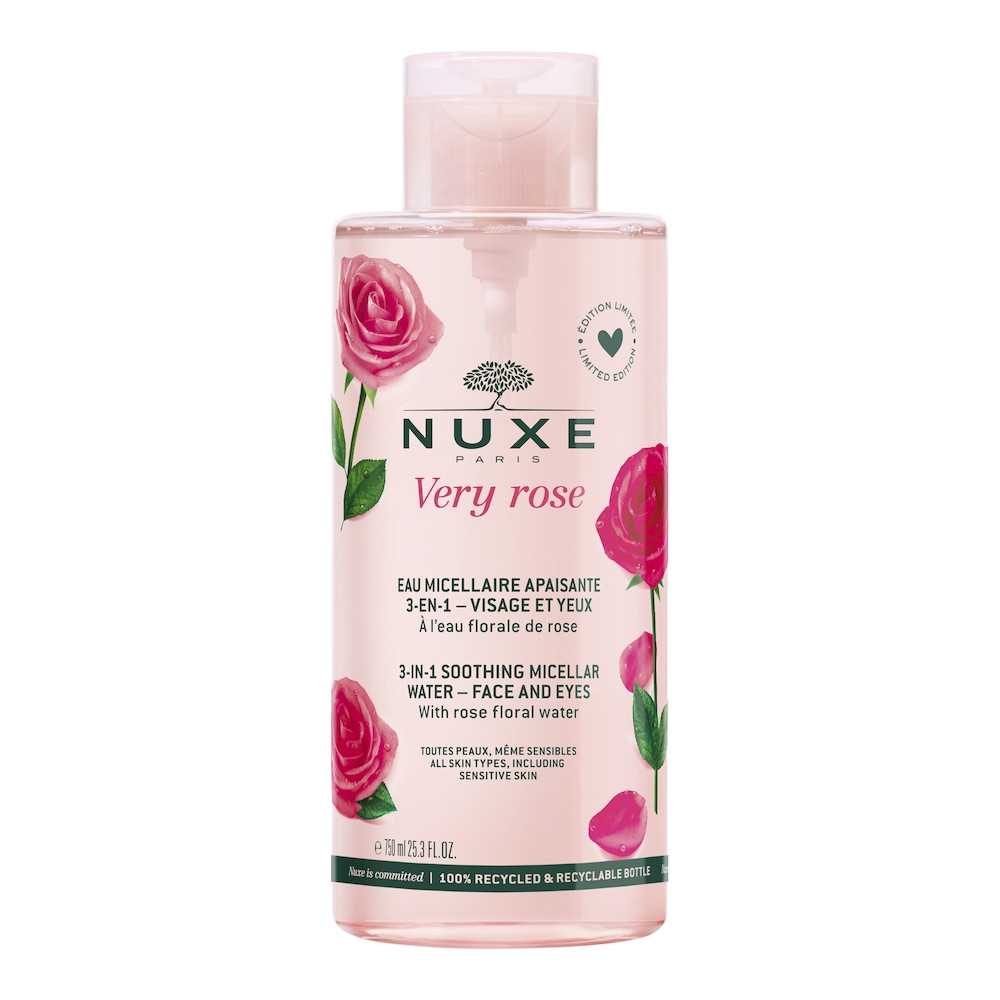 Nuxe, Very Rose, Reinigung, Mizellenwasser, Für alle Hauttypen, 750 ml